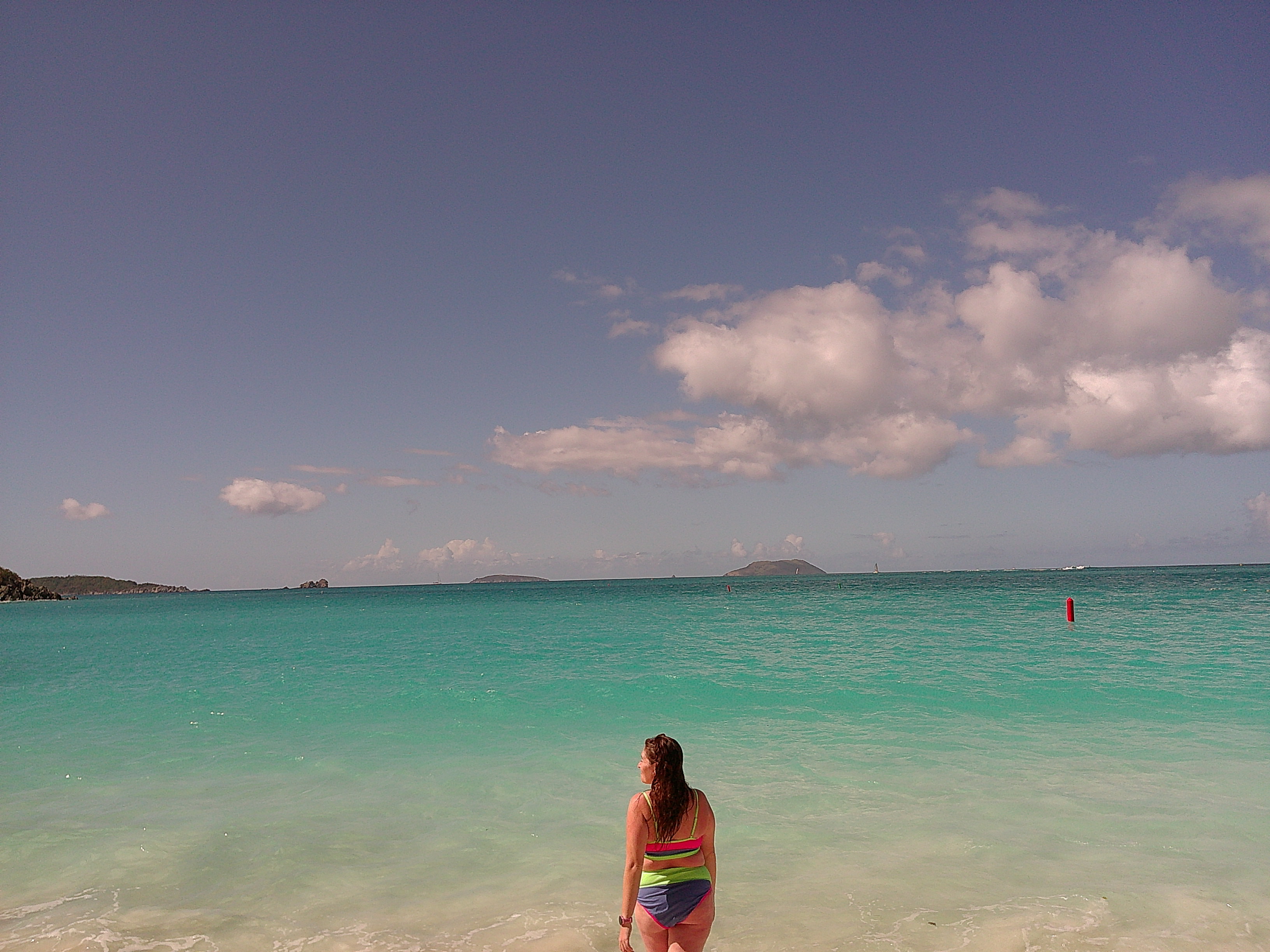 Turquoise water USVI